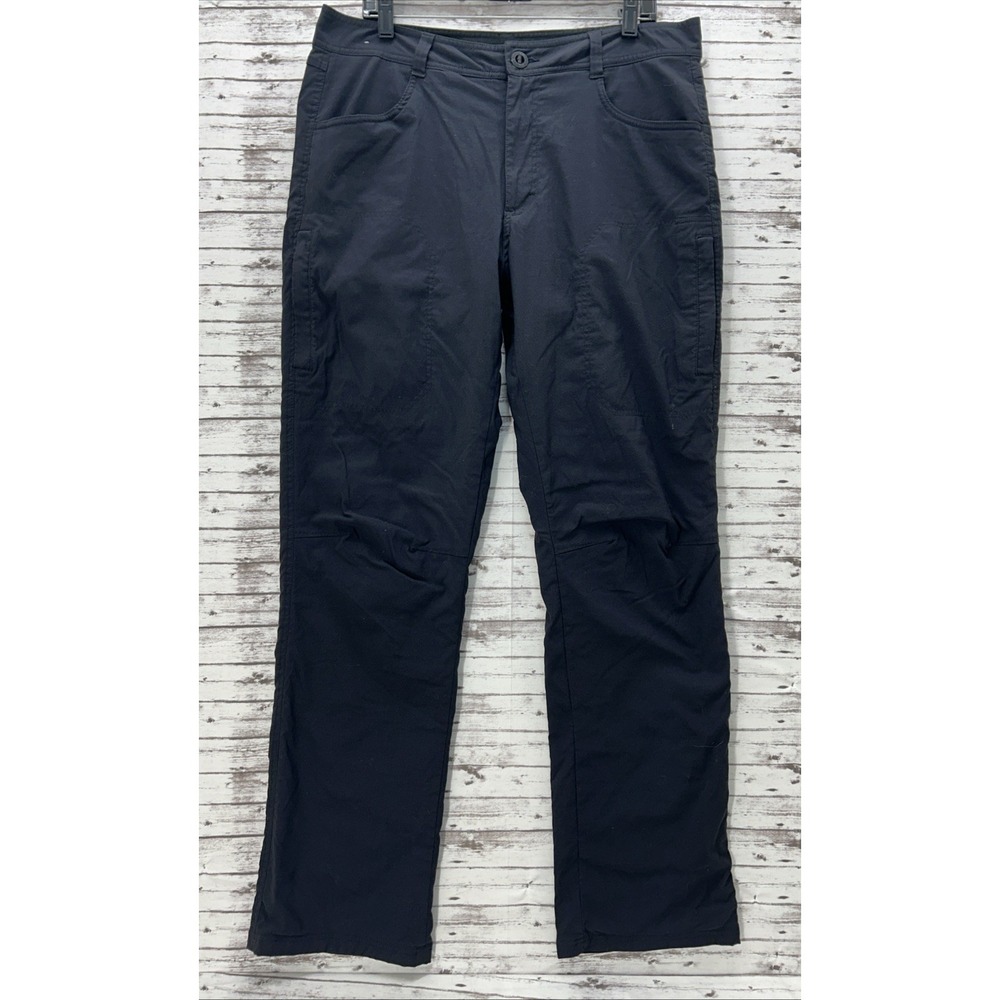 Orvis Fleece Lined Nylon Blend Stretch Pants Men's 36x33 (Actual) Black Outdoors